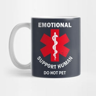 Emotional Support Human Mug